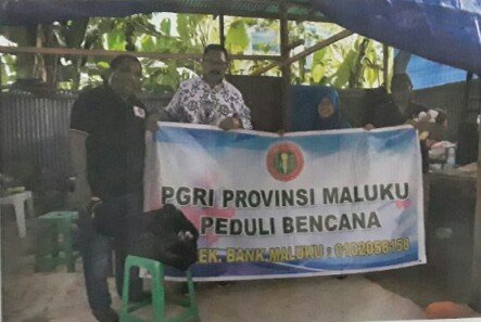 PGRI Provinsi Maluku Buka Posko Peduli Ambon