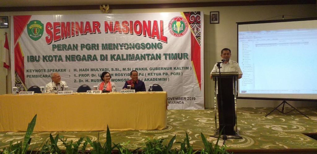 Kunjungan Ketua Umum PB PGRI ke Kalimantan Timur