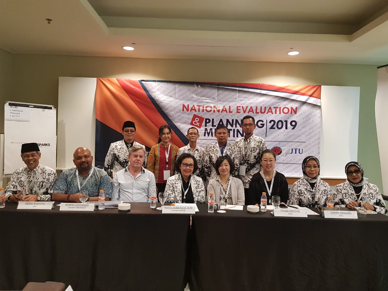 Pembukaan National Evaluation and Planning Meeting PGRI-EI-Consortium Project