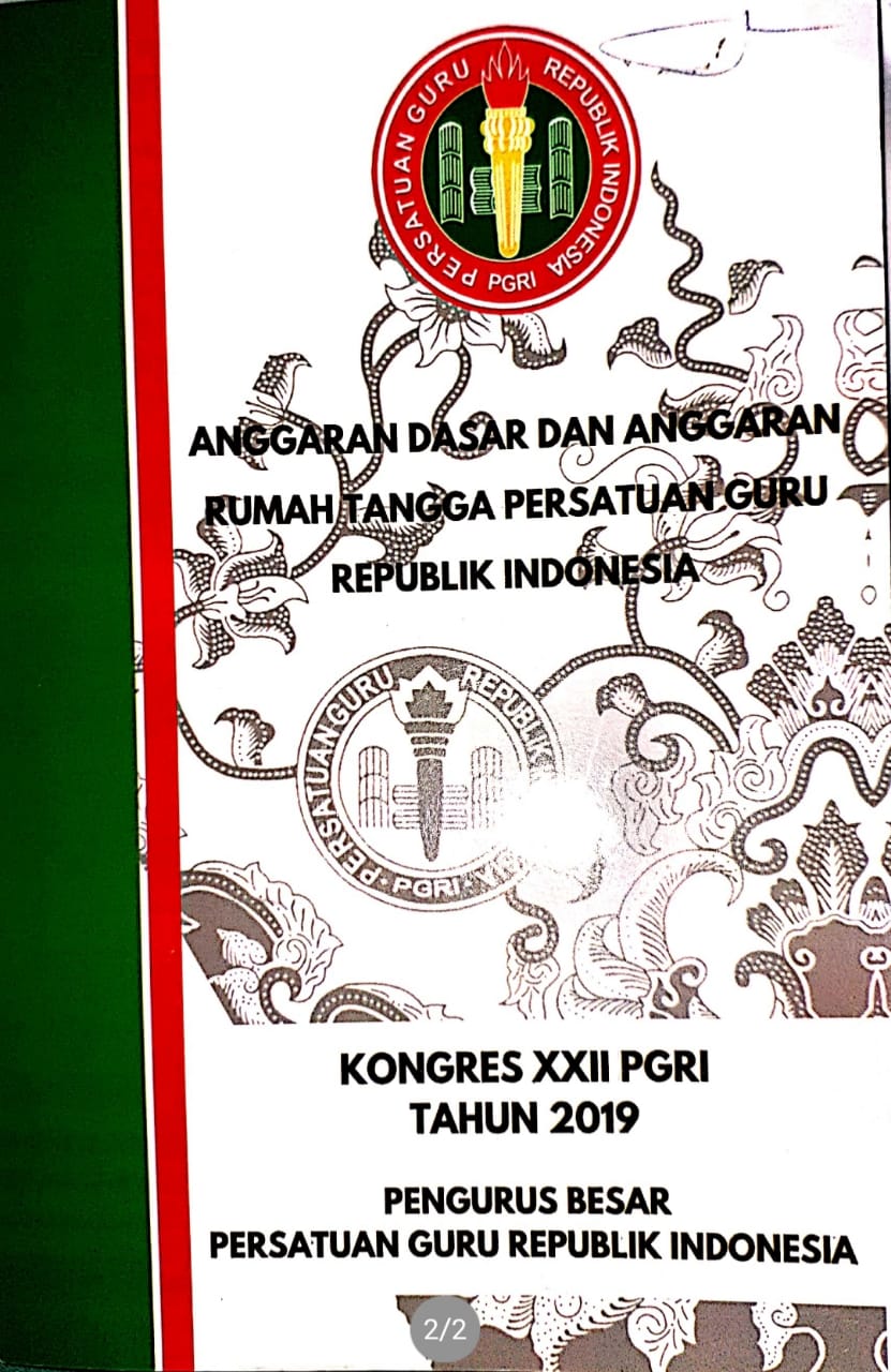 Klarifikasi File Presentasi AD ART PGRI yang Beredar Di Dunia Maya