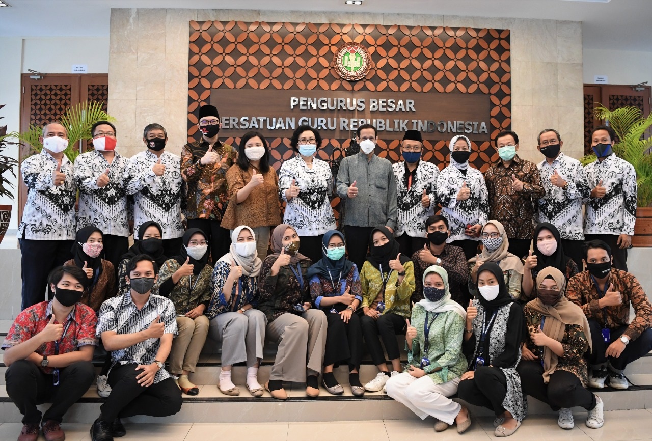Menteri Pendidikan dan Kebudayaan RI Berkunjung ke Gedung Guru Indonesia