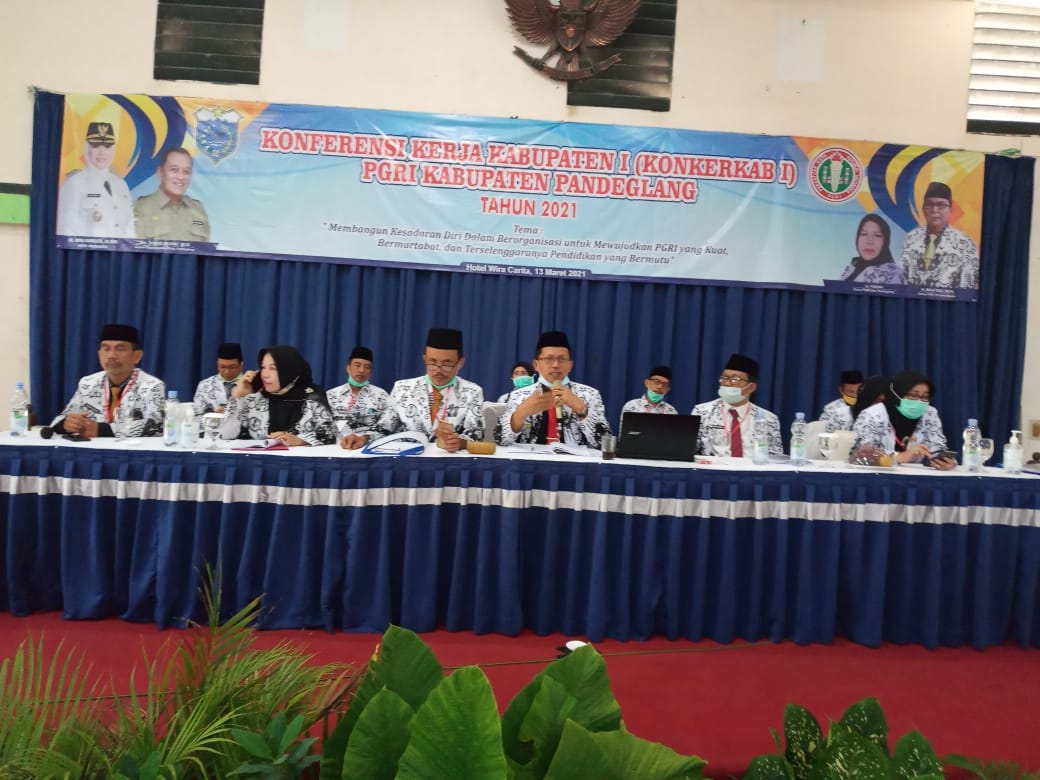 Konferensi Kerja I PGRI Kabupaten Pandeglang