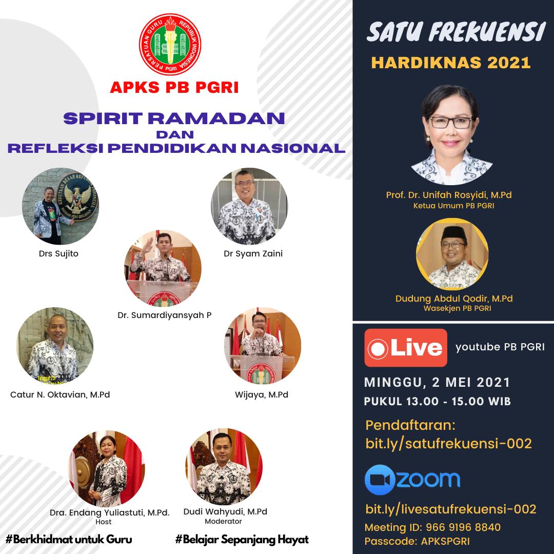 Satu Frekuensi seri 002 APKS PB PGRI