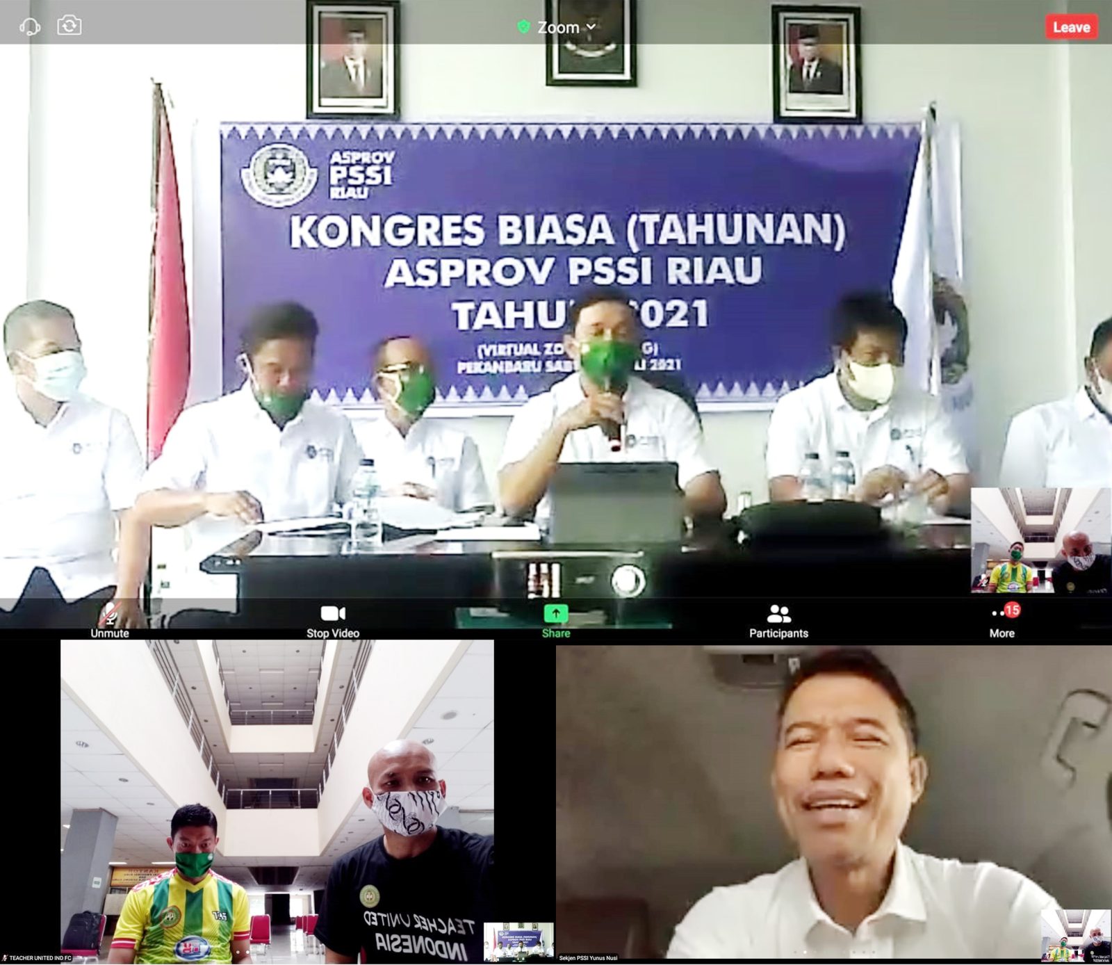 Teacher United Indonesia FC (TUI FC) Resmi menjadi Anggota Asosiasi Provinsi PSSI Riau