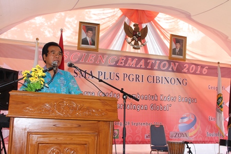 SMA Plus PGRI Cibinong Sociencemation 2016, Sinergitas Ilmu Sosial dan Eksak