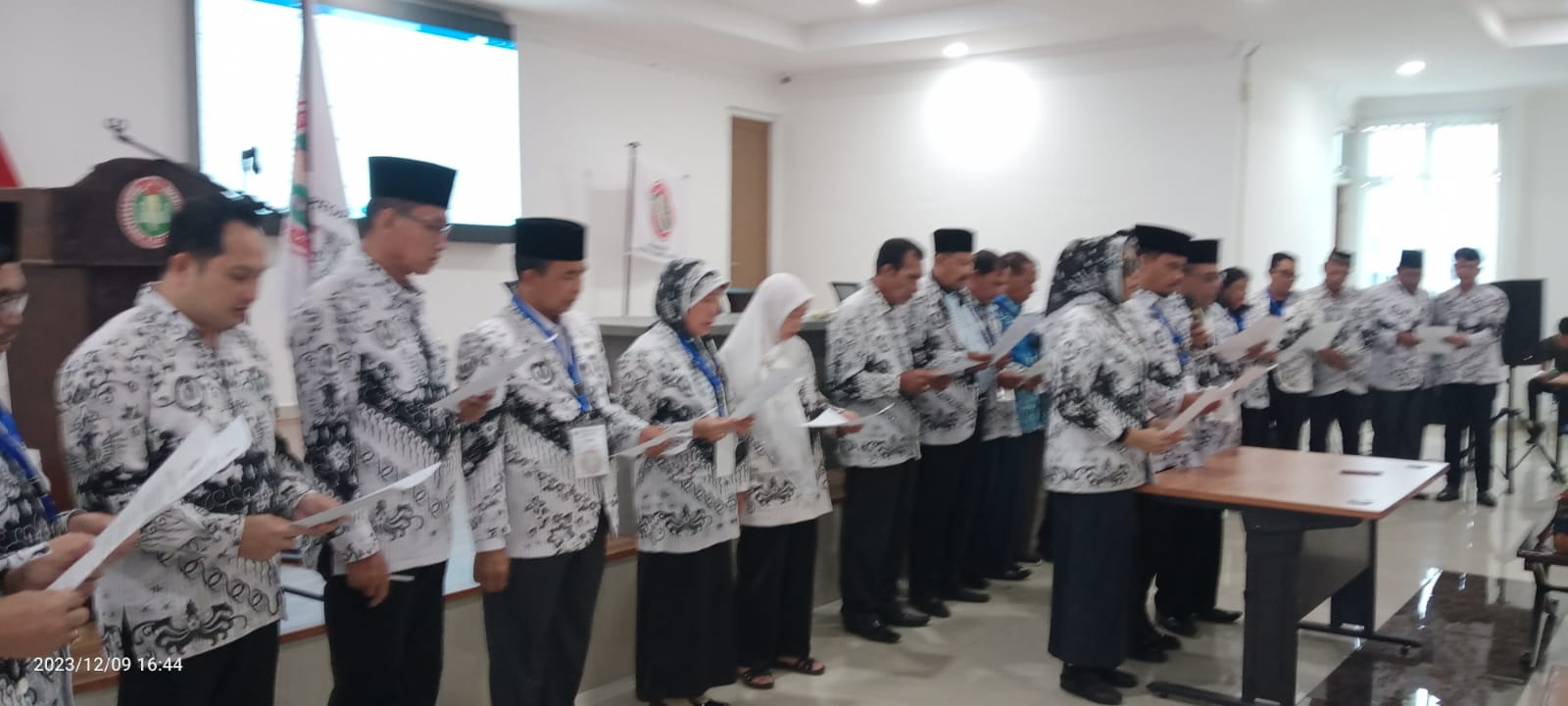 Konkerlub PGRI Jawa Timur dan PGRI Sumatera Utara