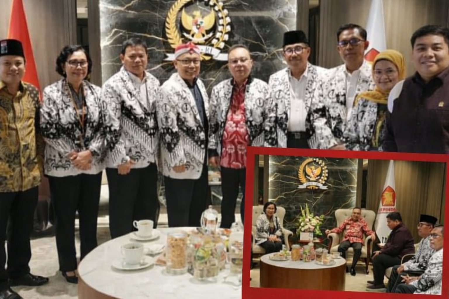 PB PGRI Bertemu dengan Wakil Ketua DPR RI: Memperjuangkan UU Perlindungan Guru