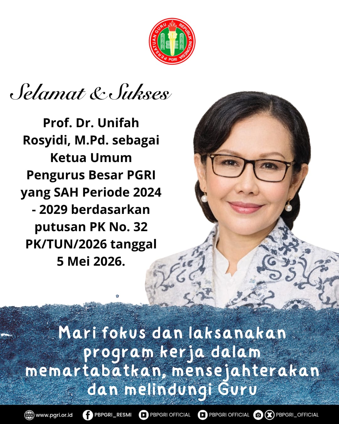 PERS RILIS PB PGRI HASIL PK